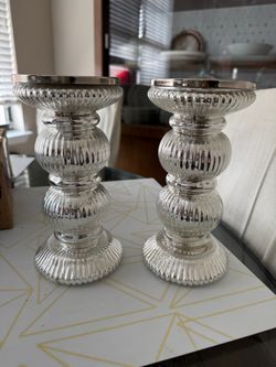 Brand new candlestick/pillar holders