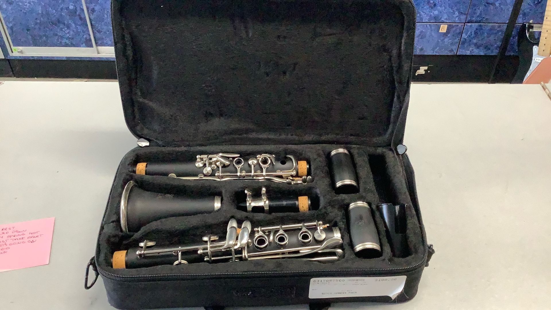 B USA WCL-GBK Clarinet Black