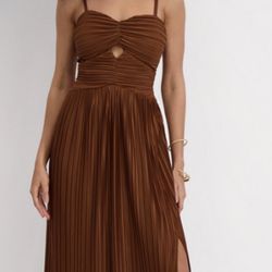 Brown Dress 