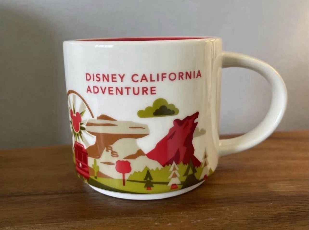Starbucks You Are Here Mug Disney California Adventure Edition