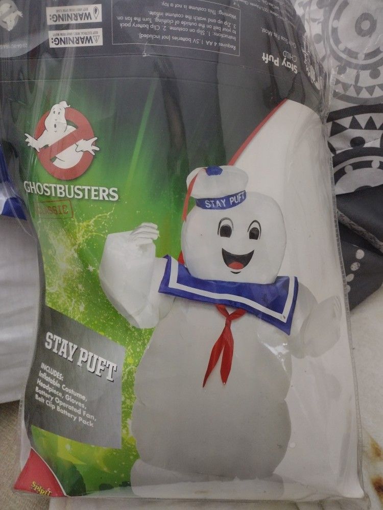 Kids Marshmallow Man Costume