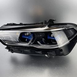 2019-2023 BMW X5 G05 X6 G06 Left Driver Laser LED Headlight OEM