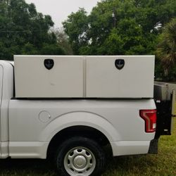 Tool Boxes With Aluminun Rolling Bed Cover