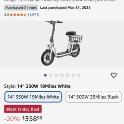 Almost New Electric Scooter