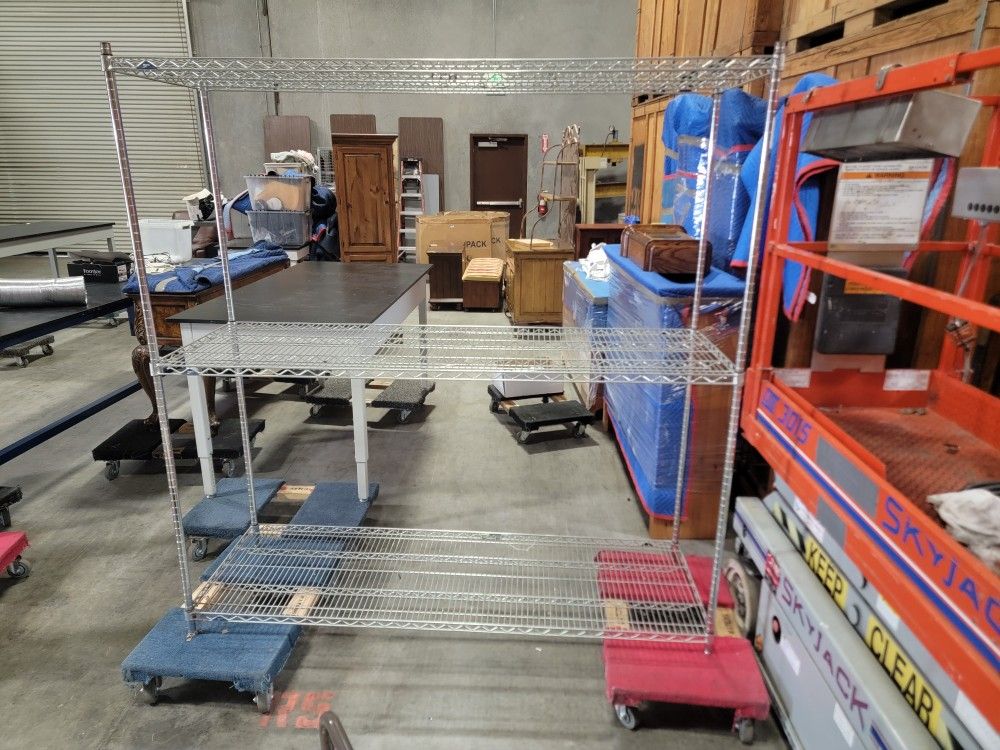 Metal Rack Industrial Rack 3 Layers