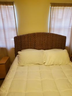 6 piece carmel queen bedroom set