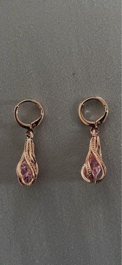 Rose Gold Earrings