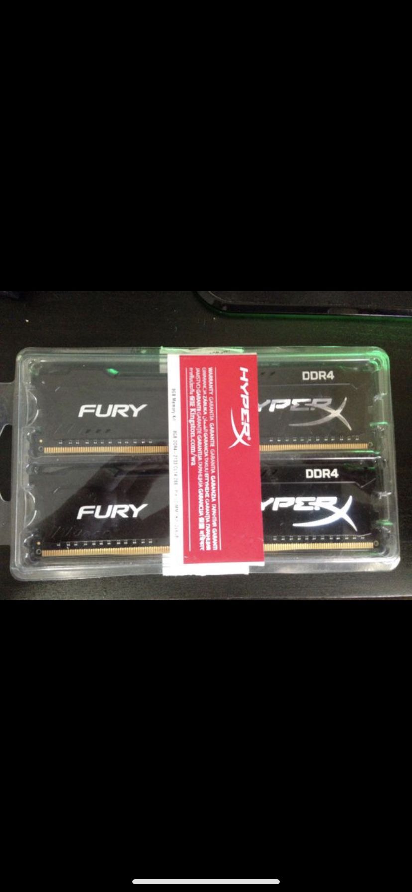 Kingston HyperX Fury 16GB DDR4 Ram 2133MHz (4x4)