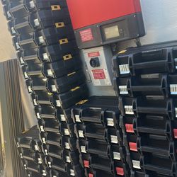 Plastic tool case with inserts