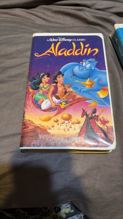 Aladdin Diamond The Classics Walt Disney VHS 