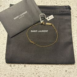 YSL Brass Gold Bracelet 