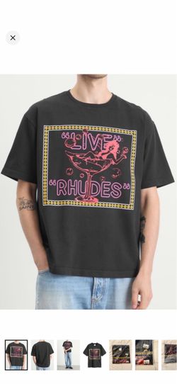Men’s heavyweight Rhude T shirt size L