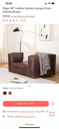 Article Leather Chair