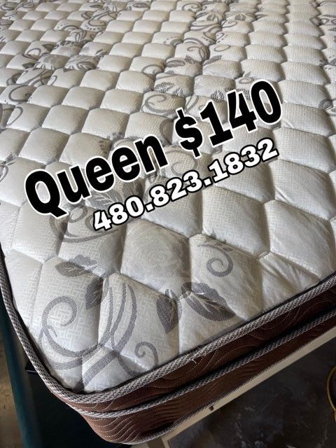 New QUEEN Pillow Top
