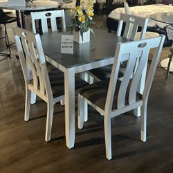 5PC Dining Table Set $39 Down