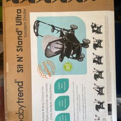 Sit N Stand Double stroller