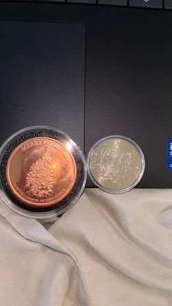 Copper coin and foreign coin