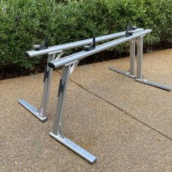 T- Rac ladder rack with clamps for a full size truck bed