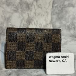 Louis Vuitton Damier Ebene Business Card Holder