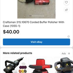 Craftsman Buffer Works Awesome 