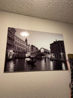 Black and white painting