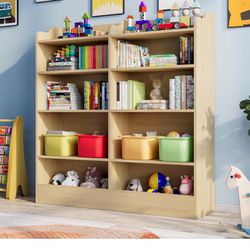 librero pero en color blanco