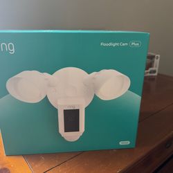 New Ring Flood Light Camera Wired  Sealed 