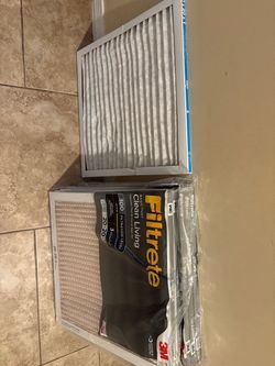 Lot of 7 - Brand New 20x20x1 Air Filters (3M Filtrete + 1 Extra)