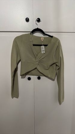 Crop top long sleeve
