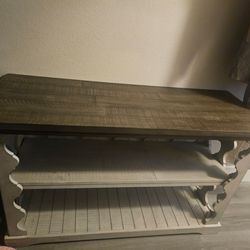 Ashley console table