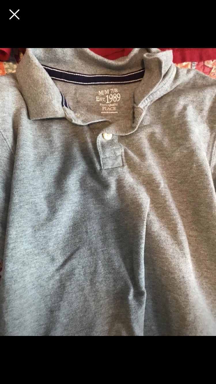 Boys shirts sizes 5-7 $3 a piece or $15 for all