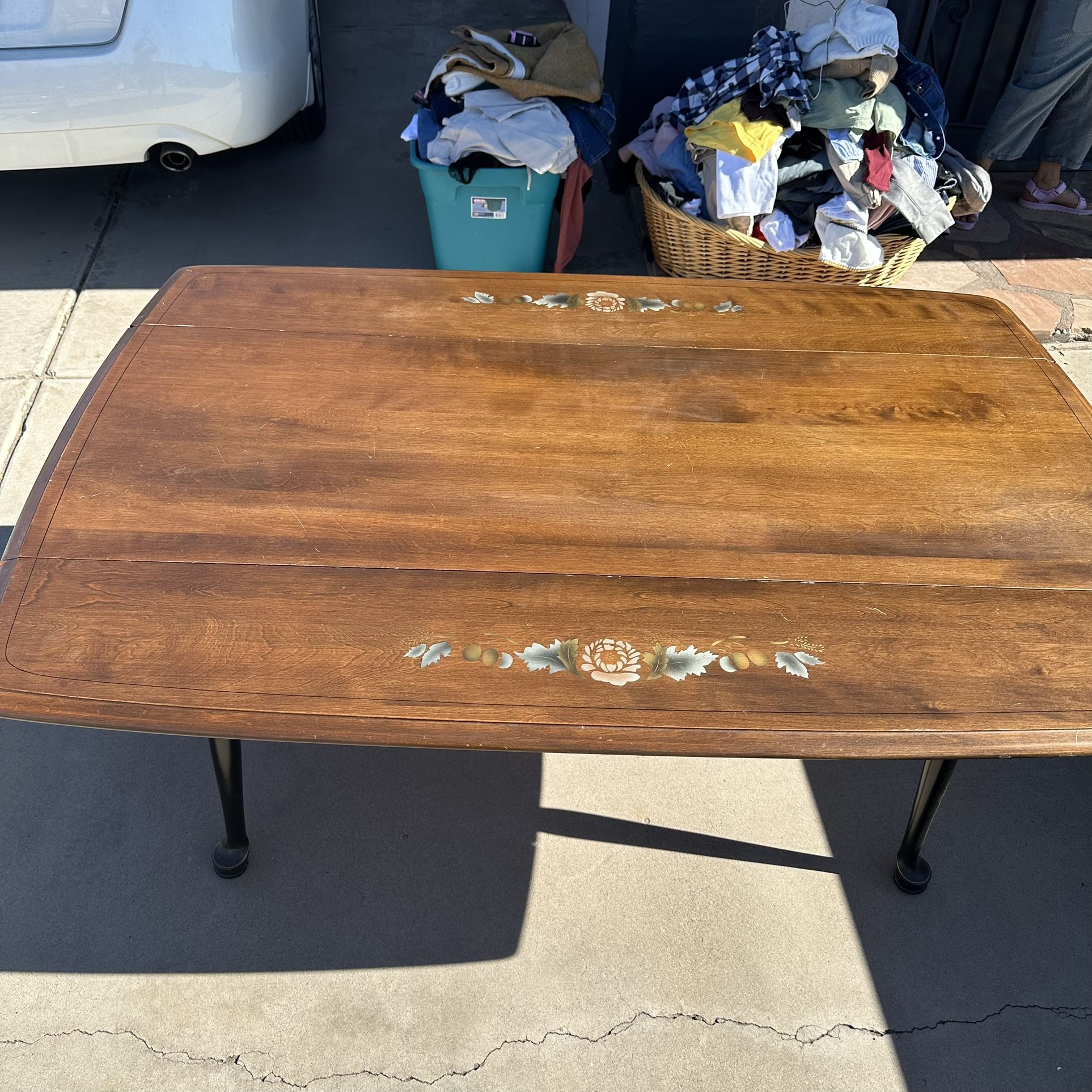 Vintage Wood Table 
