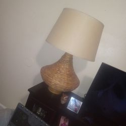 Wicker Lamp