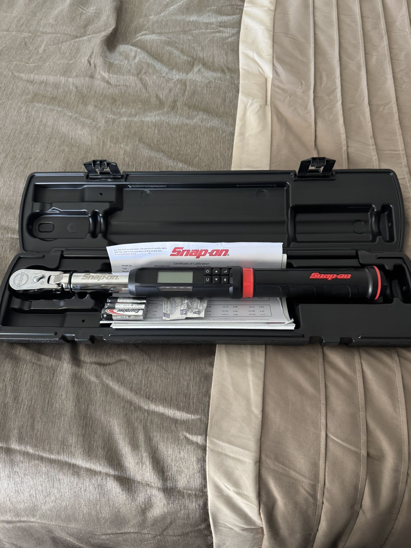 Snap On 3/8 Electronic Torque-Angle Wrench