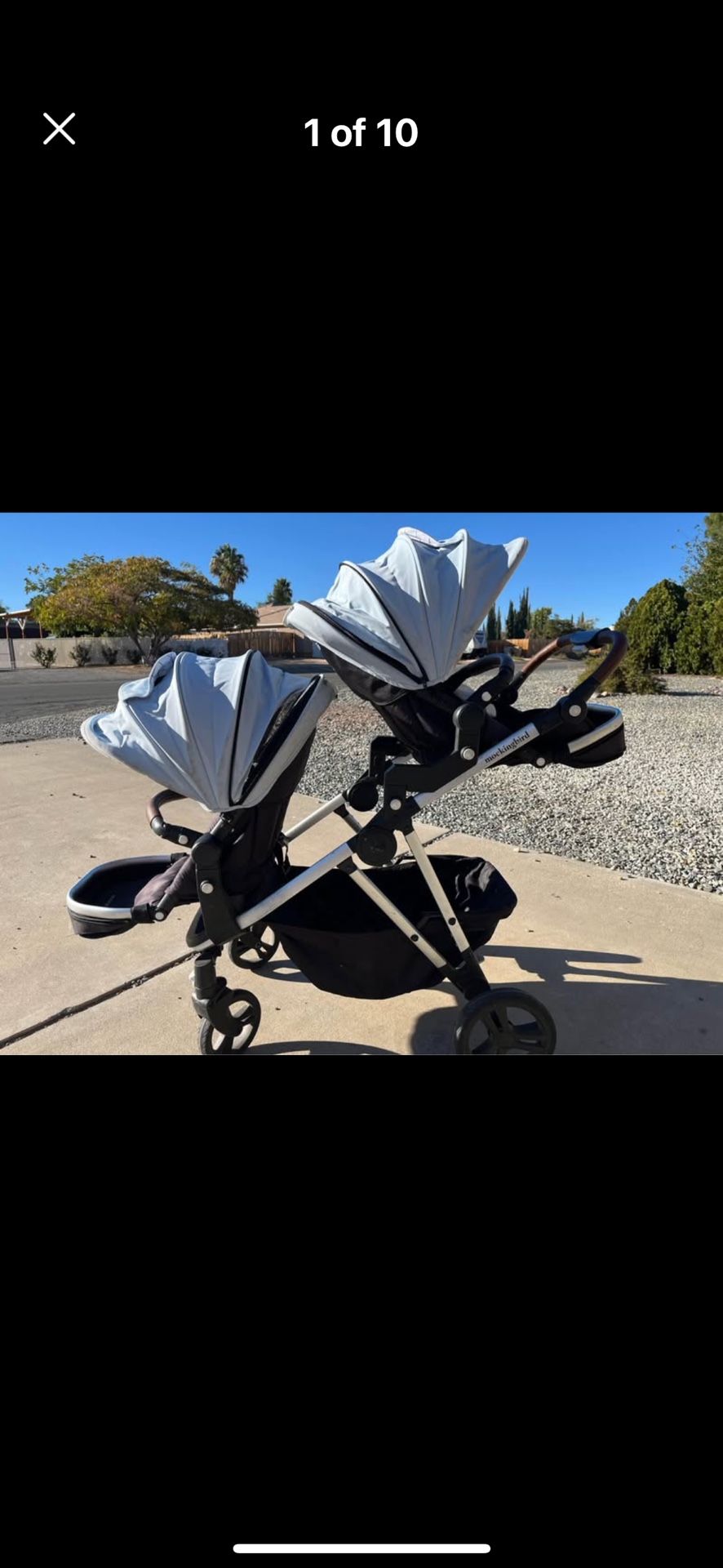 Mockingbird Single To Double Stroller
