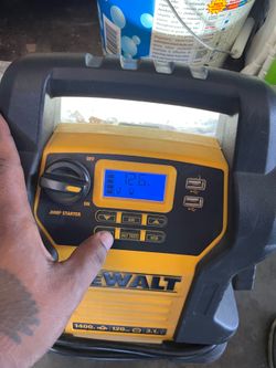 Dewalt 1400 jump charger