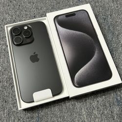 New iPhone 15 Pro 128GB Unlocked. iOS 17.1.1