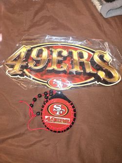49ers sign and medallion