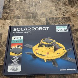 solar robot build and learn