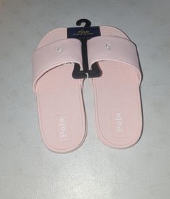 New Girls Size 2 Polo Ralph Lauren Slides
