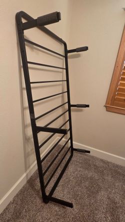 Twin bed frame, 14" high, like new