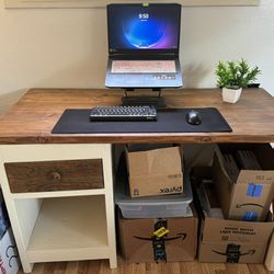 Hardwood Handcrafted Desk