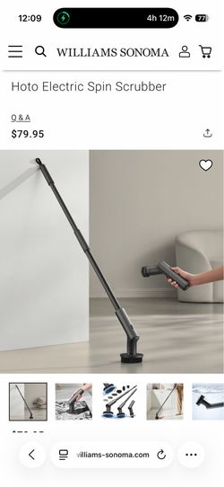 NIB Hoto Electric Spin Scrubber