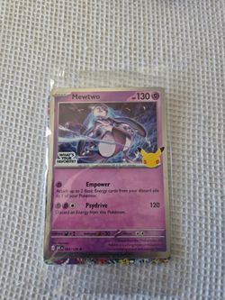 Pokemon 30th anniversary Mewtwo promo