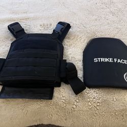 Strike Face Ballistic Plate And Vest 