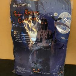Horror Robe Reaper Mens Halloween Costume Lomesion