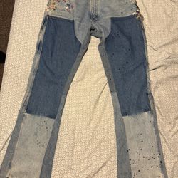 Gallery Dept Paint Splatter Carpenter Jeans