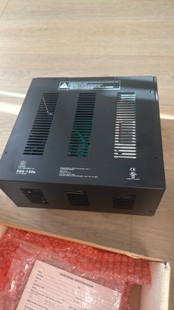 Color Kinetics PDS-150e - Fuente de alimentación/datos de 150 W y 24 V CC con salidas de terminal para la serie C-Splash 2 en acabado negro [109-00000