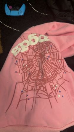 Pink Spider Hoodie