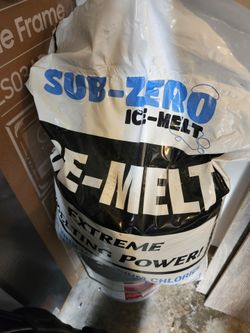 Sub-Zero Ice Melt Bag - Brand New